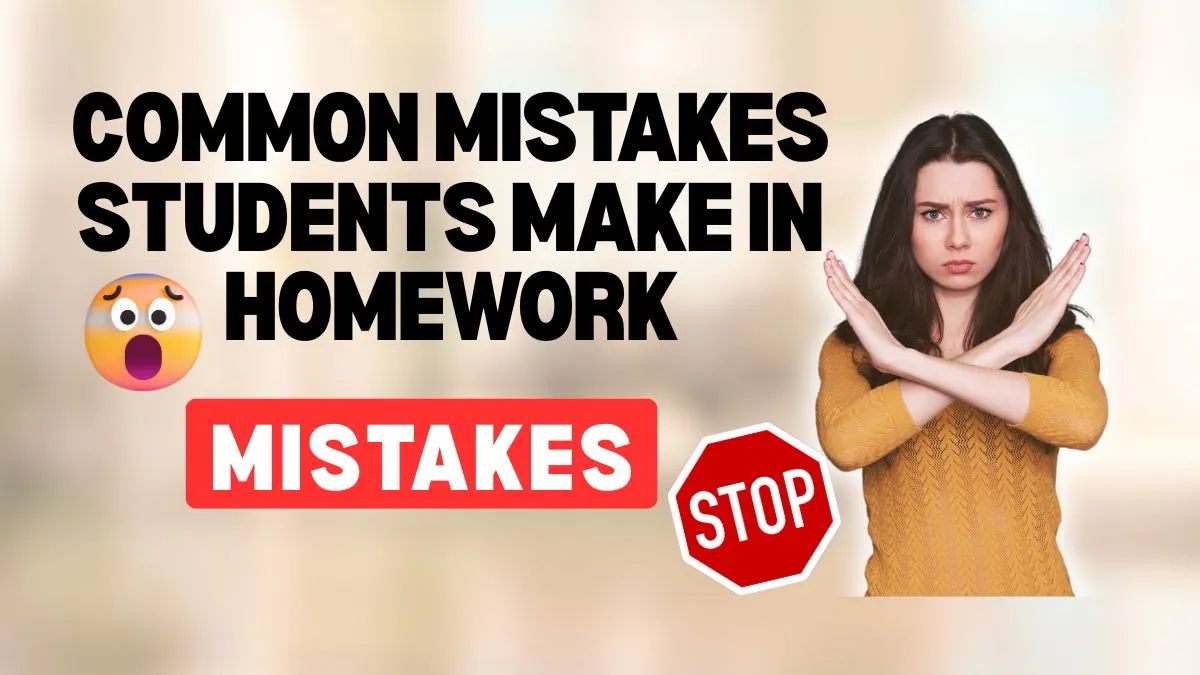Students avoiding homework mistakes with study tips and tutoring help