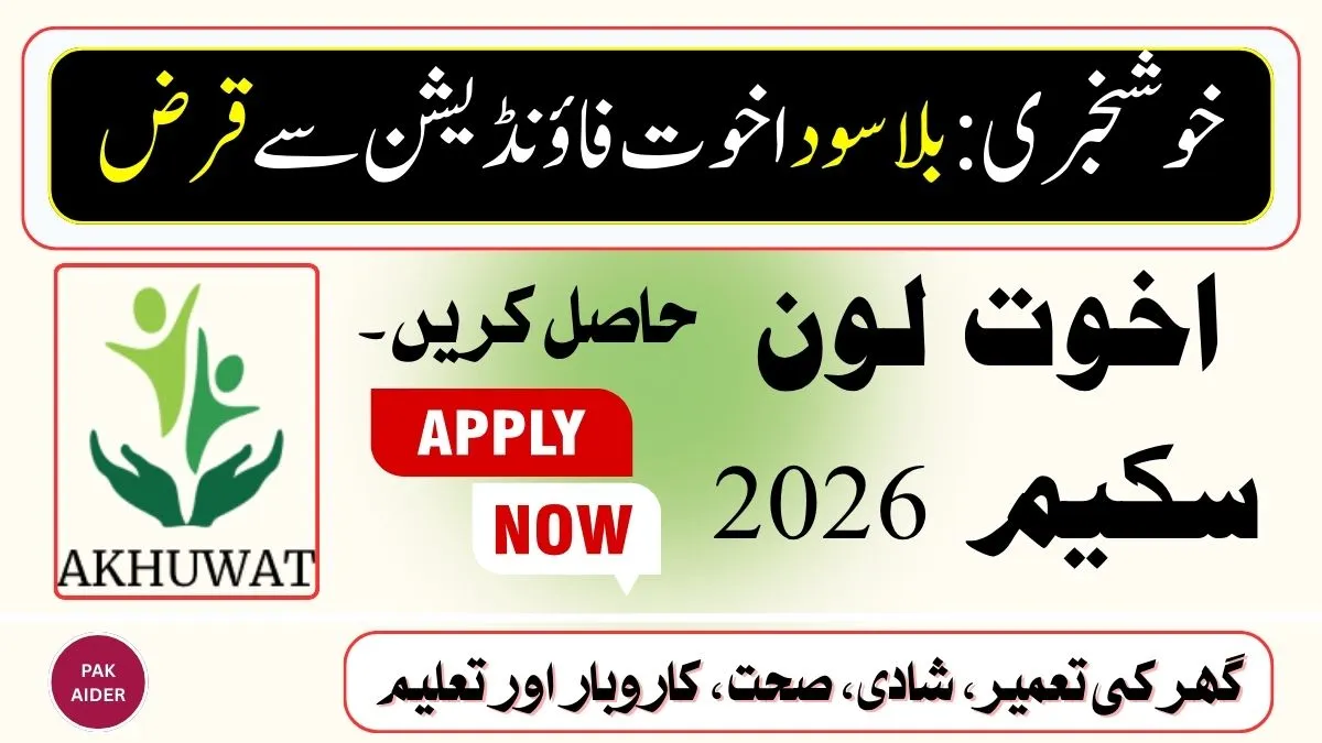 Akhuwat loan process in Pakistan showing eligibility criteria and interest-free loan steps for 2026