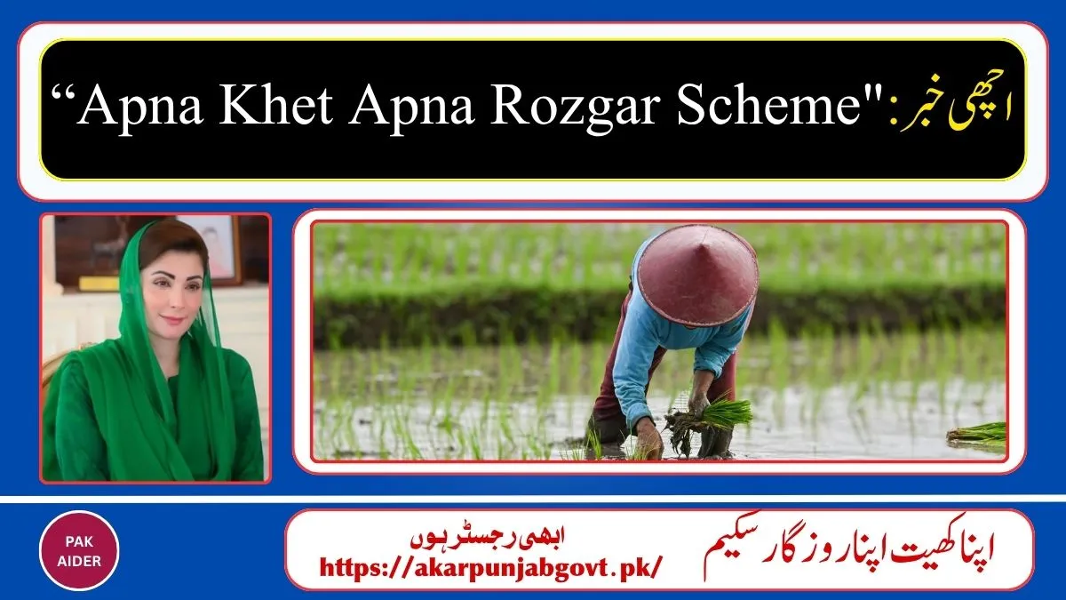 Apna Khet Apna Rozgar Scheme 2026 Punjab government providing agricultural land and farming support to unemployed farmers